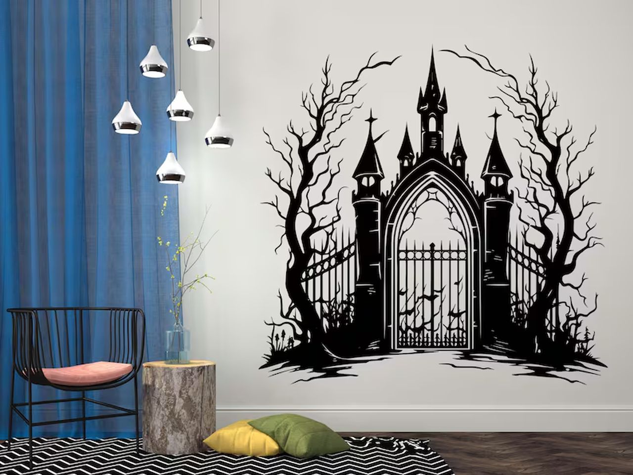 Gothic Castle Decal