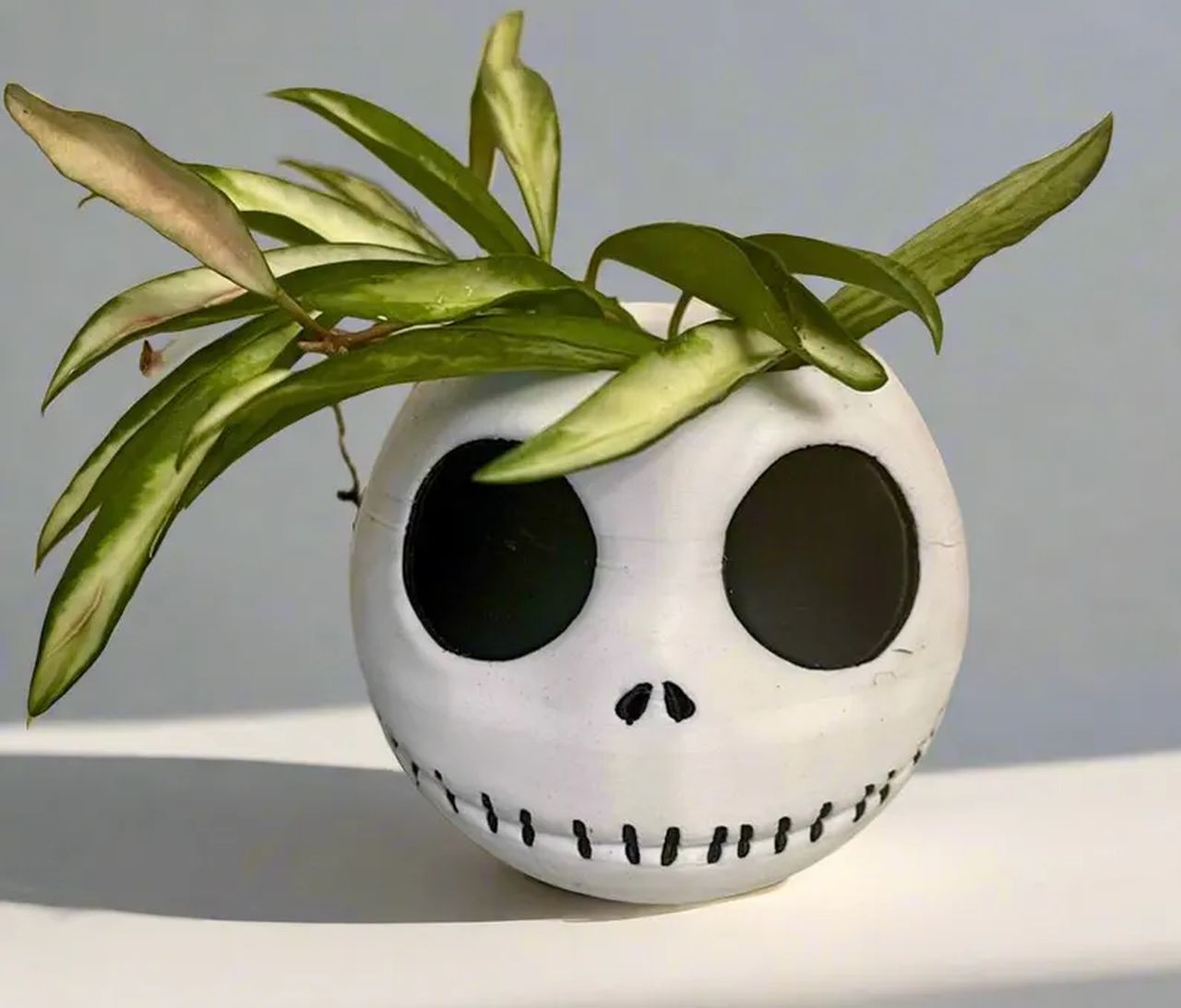 Halloween Mini Skull Planter