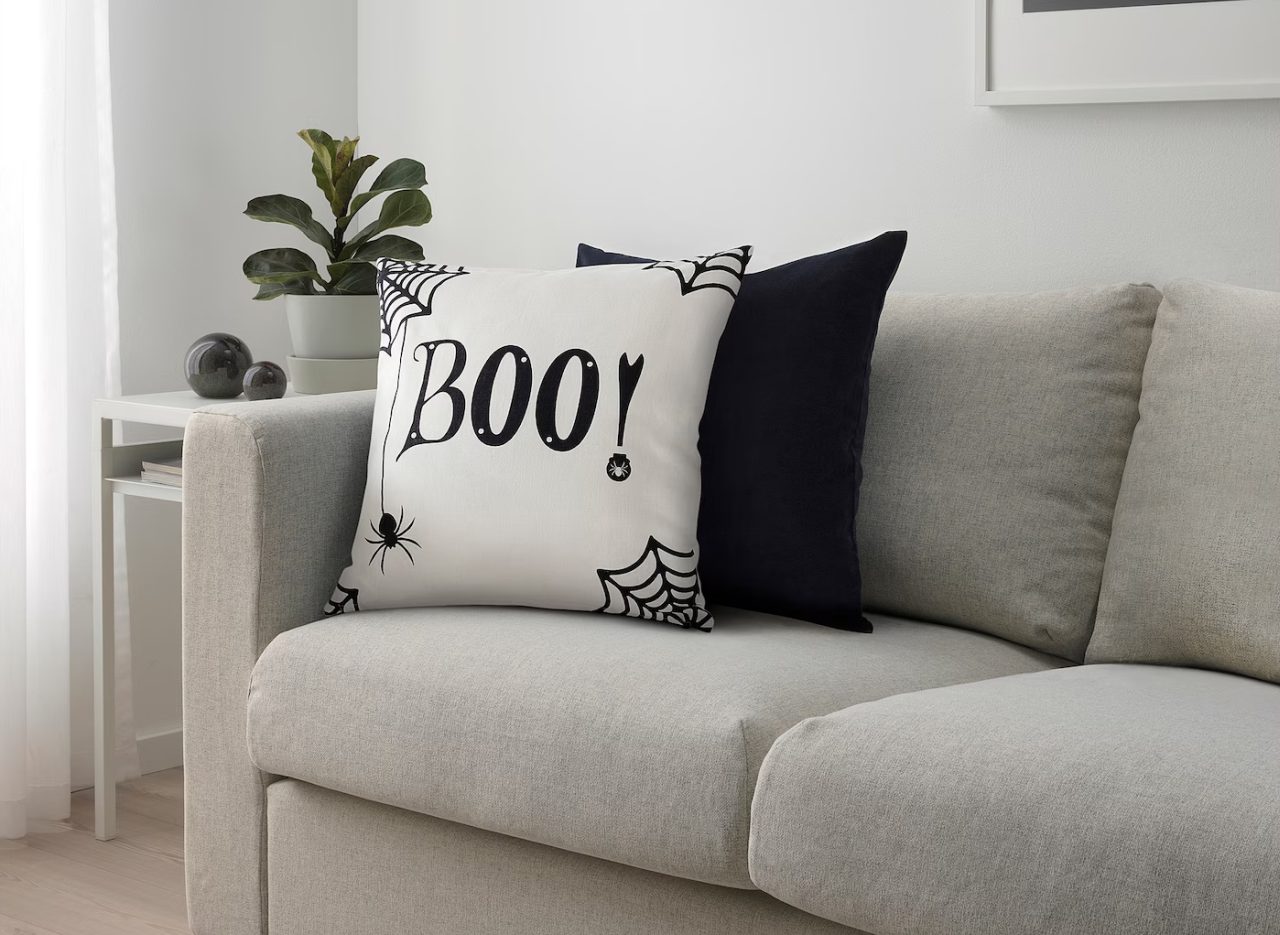 IKEA Halloween Collection - Boo Throw Pillow