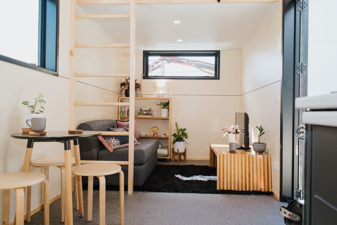 La Sombra tiny house interior