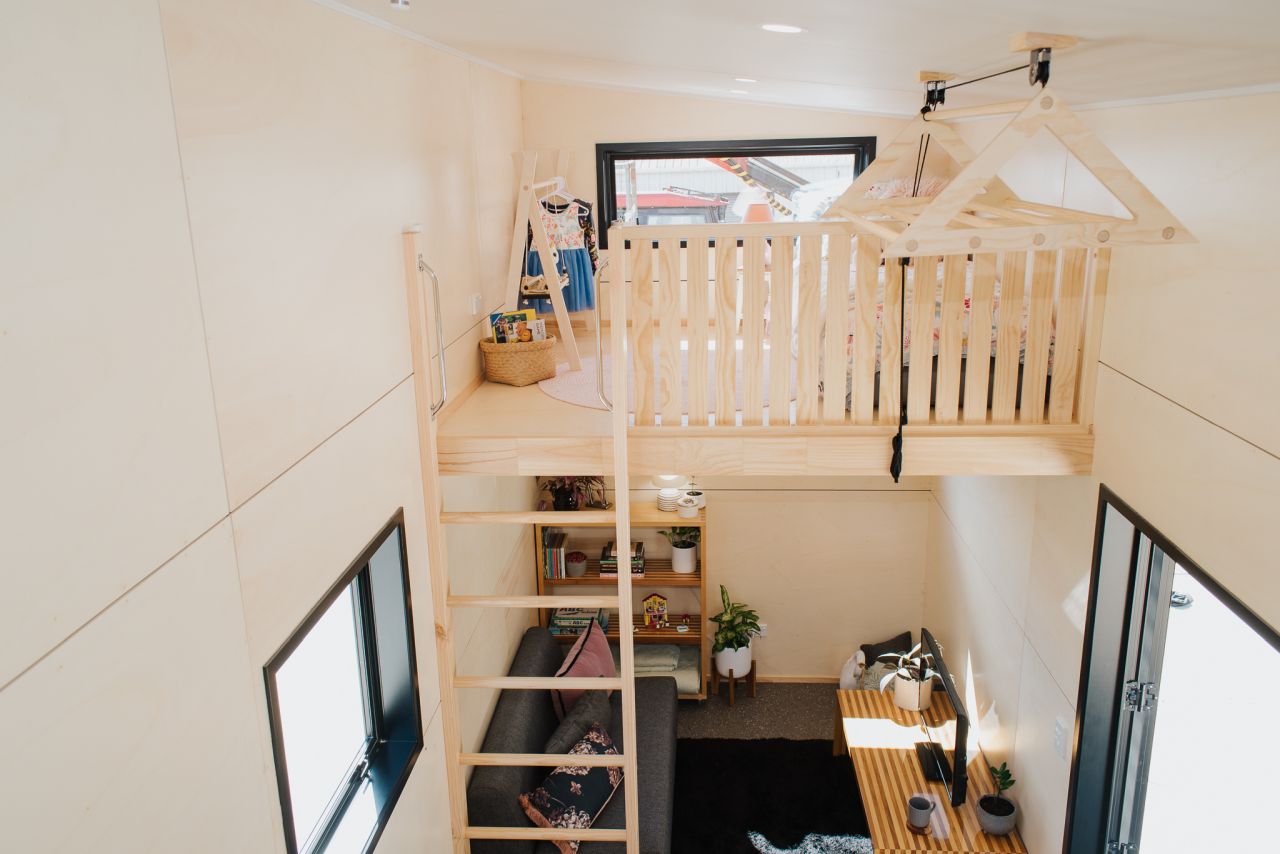 La Sombra tiny house interior