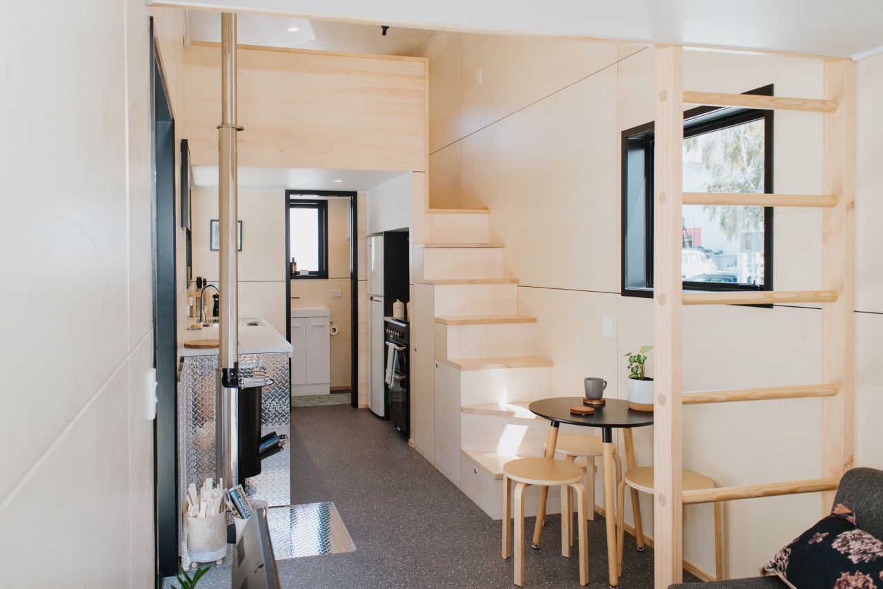 La Sombra tiny house interior