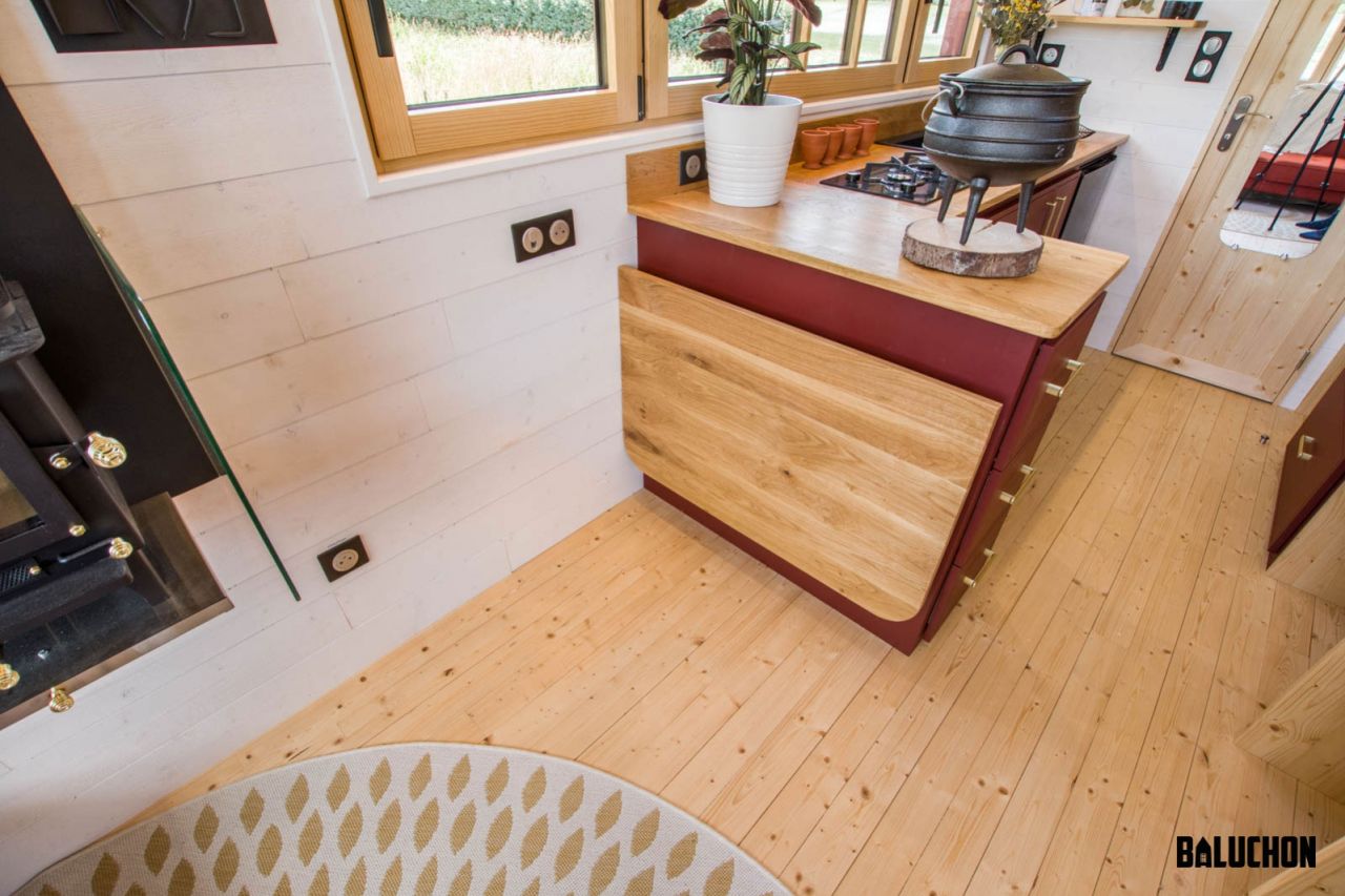 La Sorciere Tiny House interior