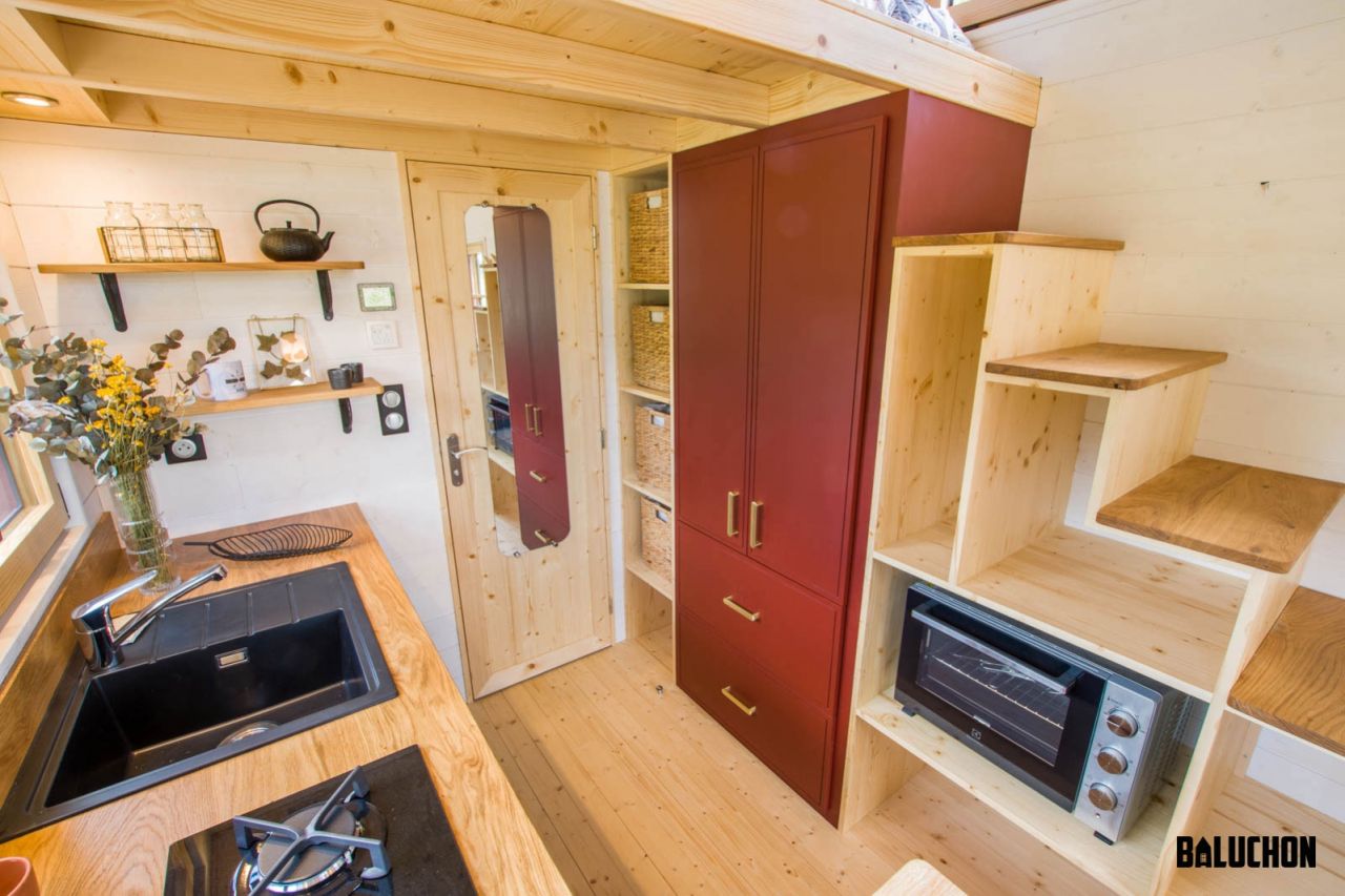 La Sorciere Tiny House interior