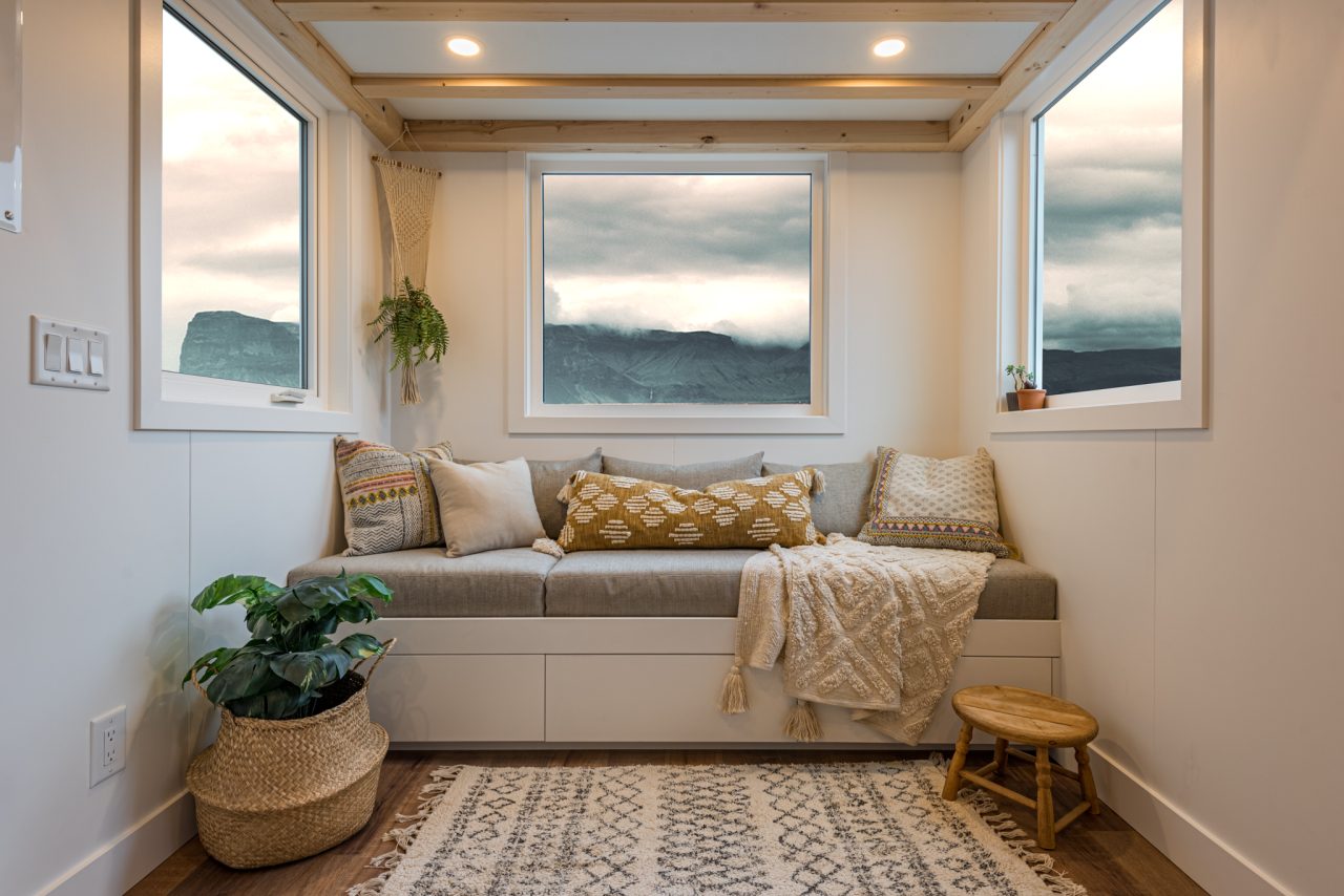 Living Room of Cabana Tiny house