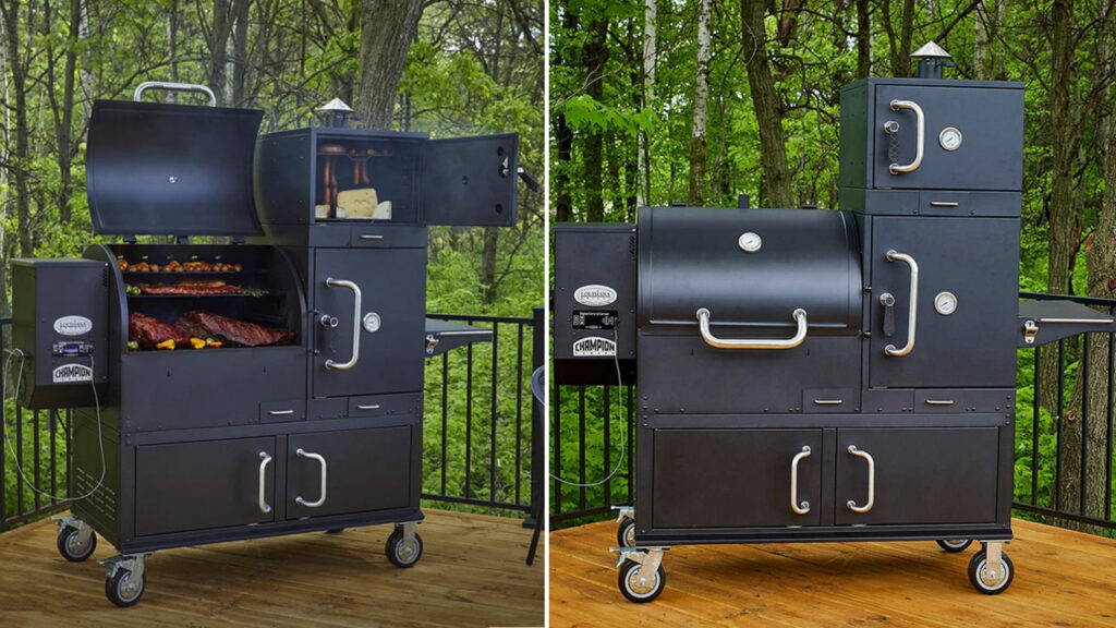 The ultimate BBQ grill for the outdoors 