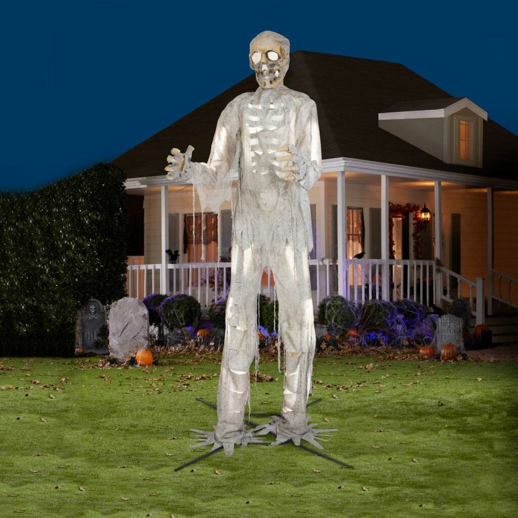 Lowes 12ft Animatronic Mummy is Scary Deal for Halloween