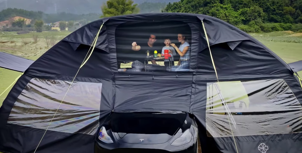 MAGIC Fort Camping Tent Comes With a Parking Space