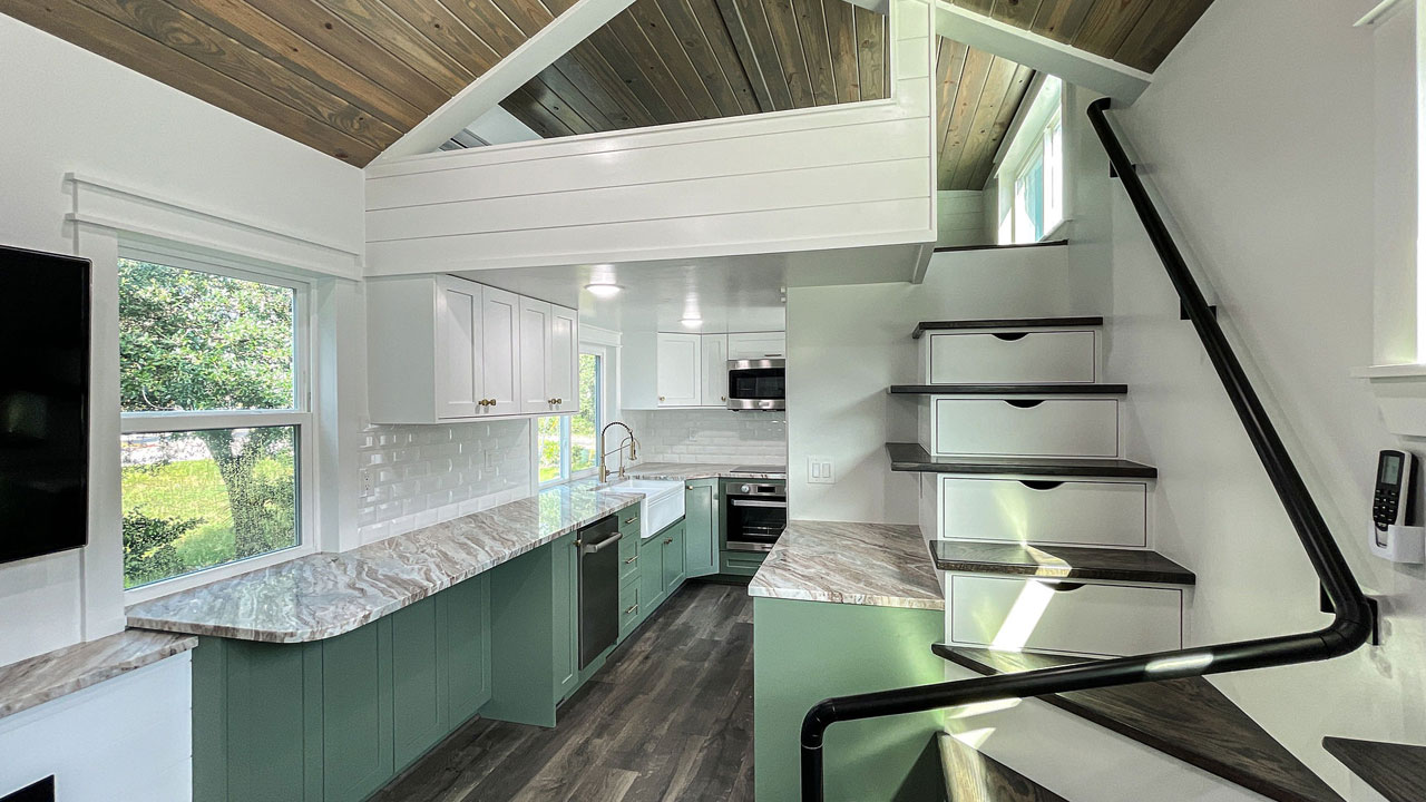 Manwaring tiny house interior