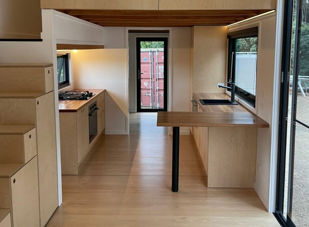 Patara tiny house kitchen