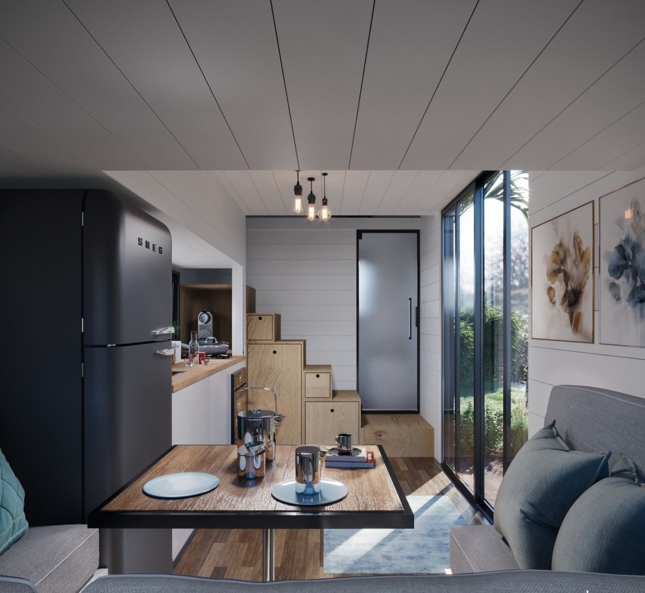 Pequeno Tiny Homes-interior 2