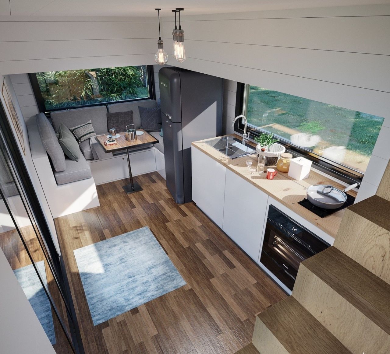 Pequeno Tiny Homes-interior