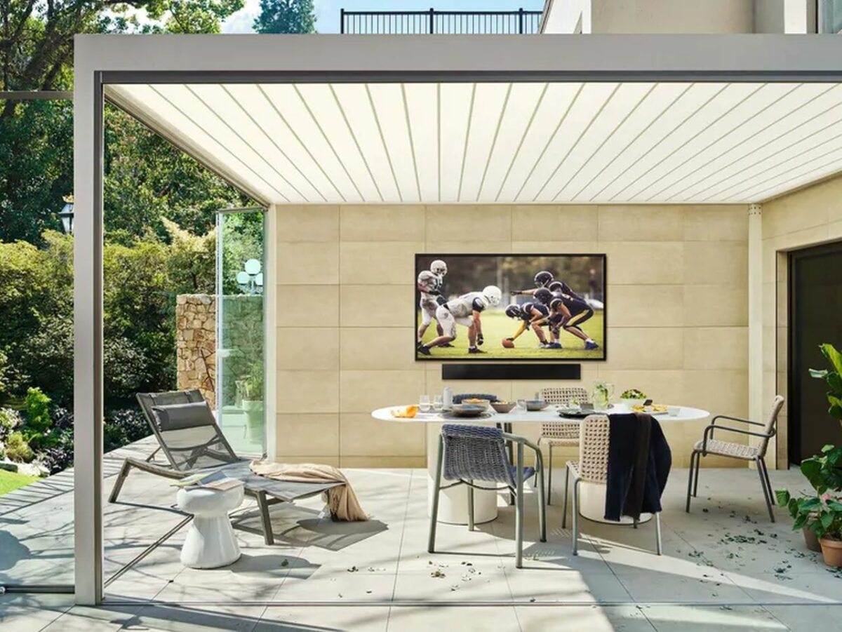 Samsung ‘The Terrace’ Outdoor Neo QLED 4K TV Unveiled for 20K