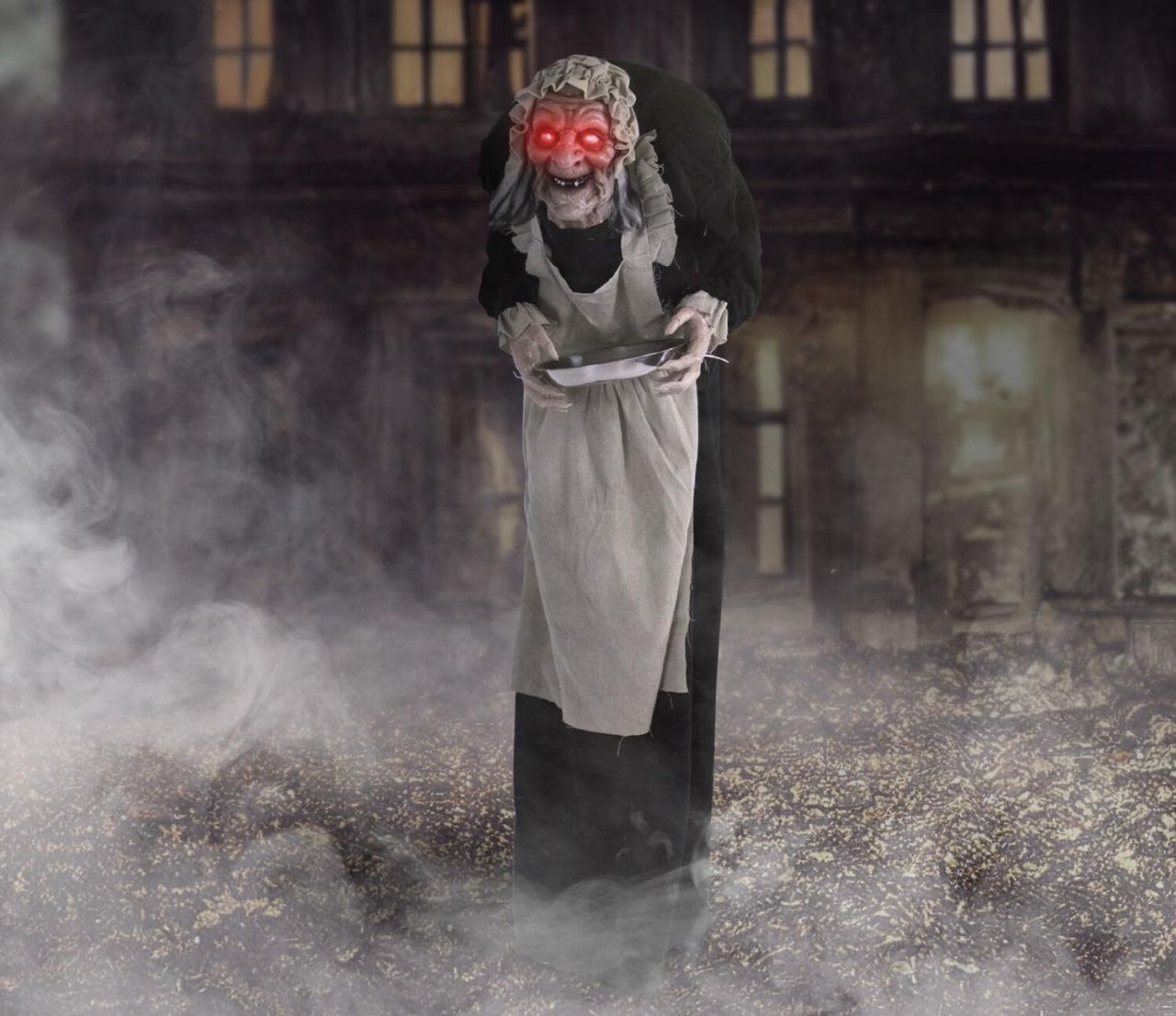 Scary Talking Zombie Maid