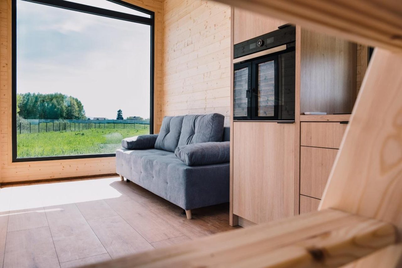 Taunus Tiny House-spacious living room