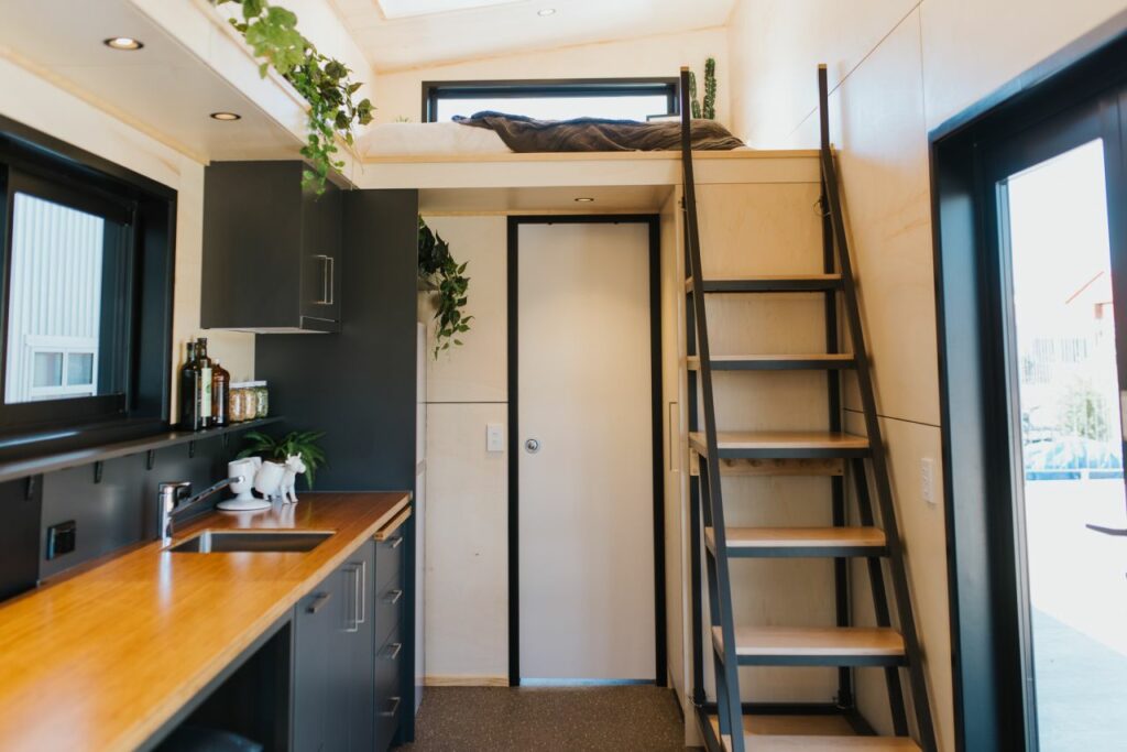 Tawharau tiny house on wheels