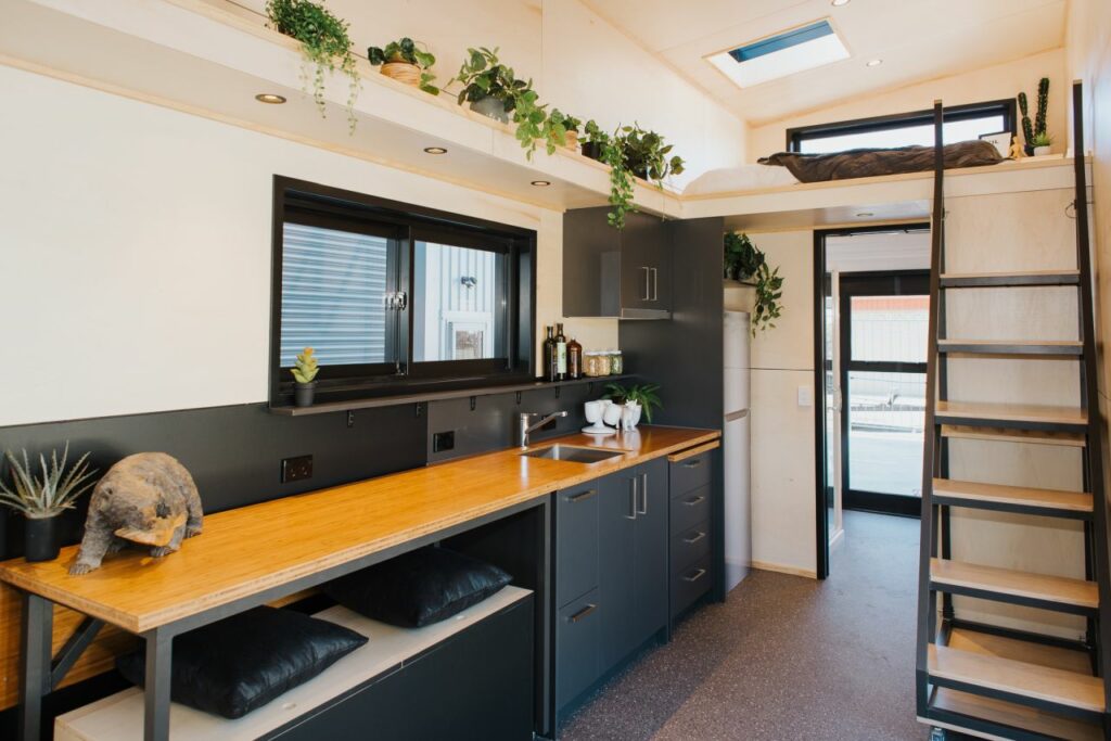 Tawharau tiny house on wheels