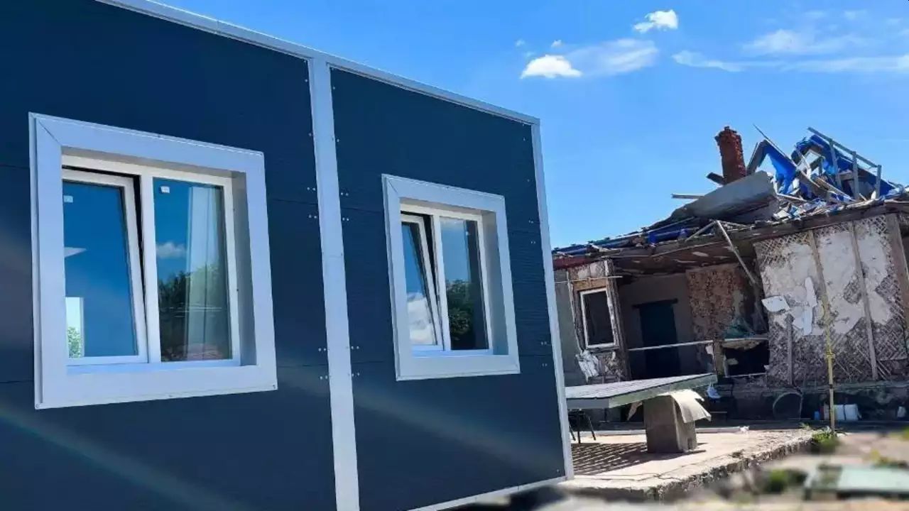 Tiny House in Ukraine post war