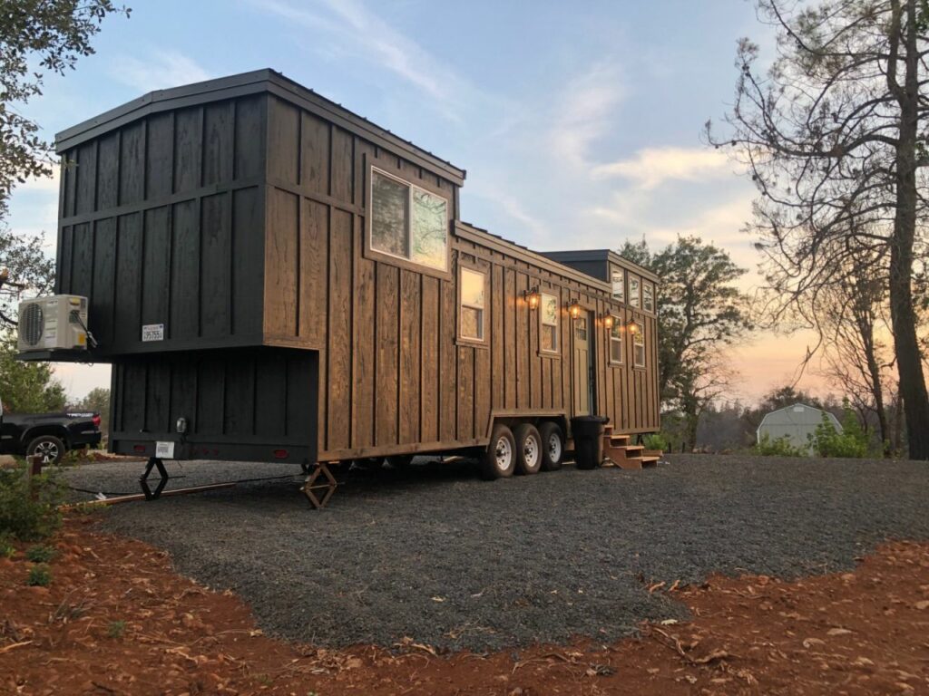 The Titan tiny house exterior