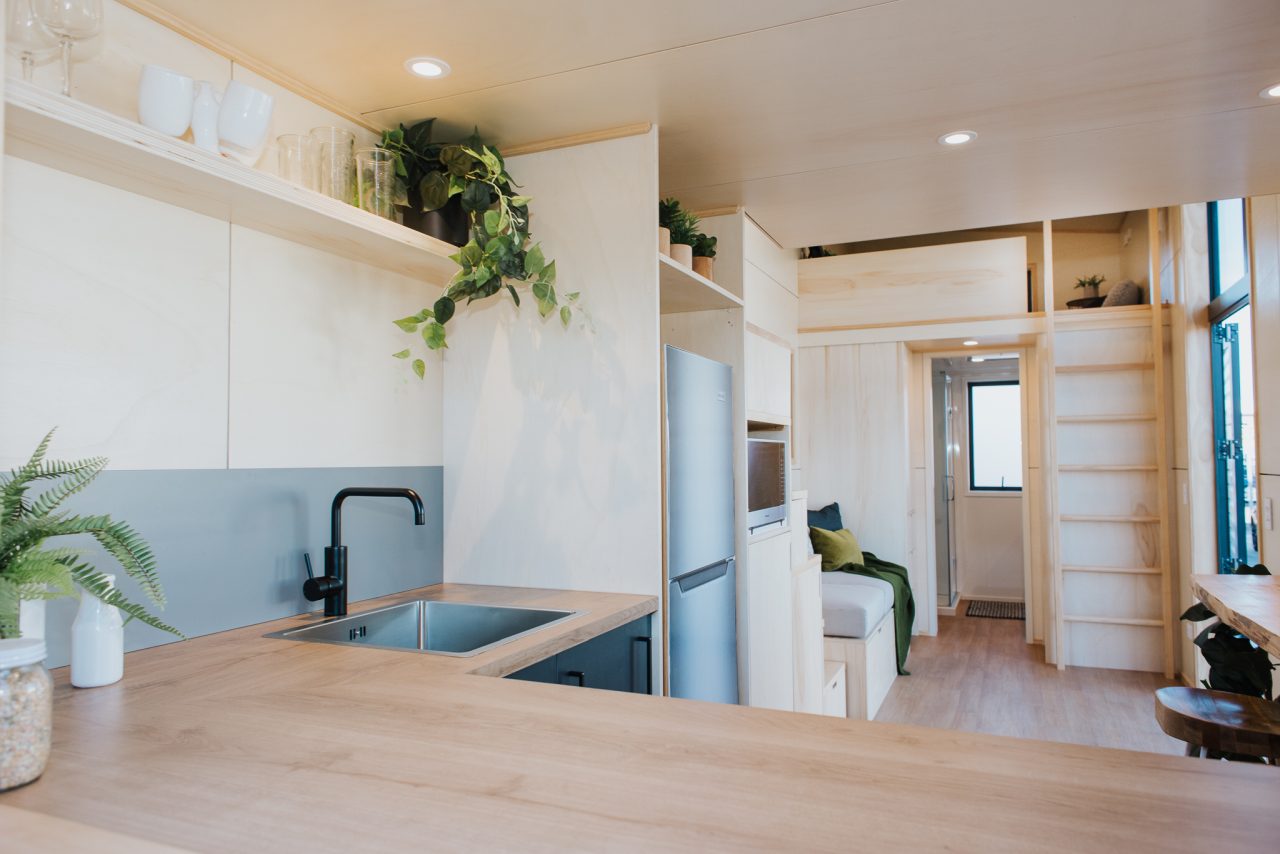 Twin-loft Scotty Tiny House-Interior