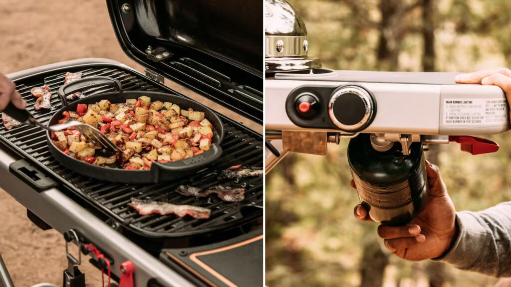 Traveler portable gas grill by Weber