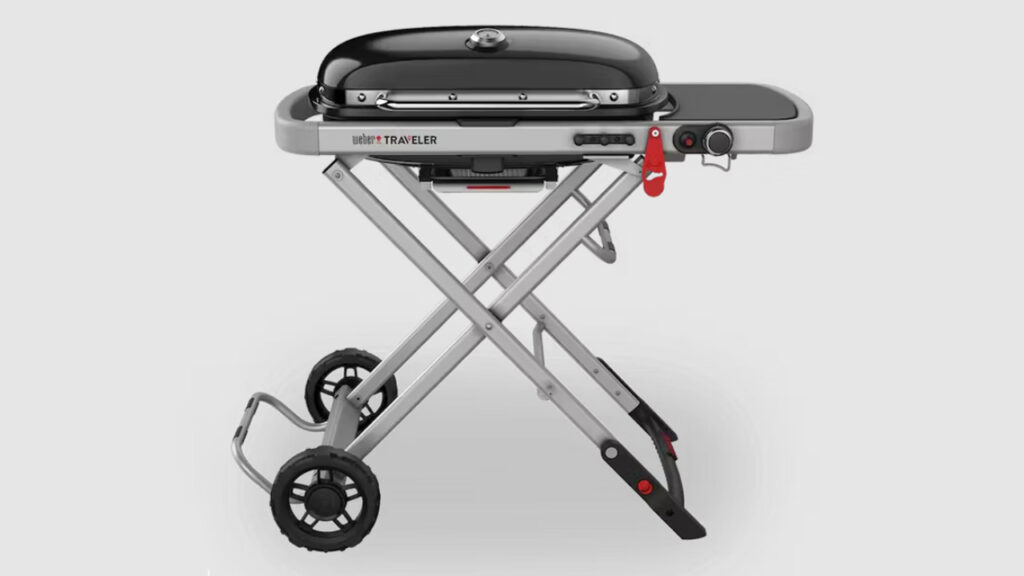 Traveler portable gas grill by Weber