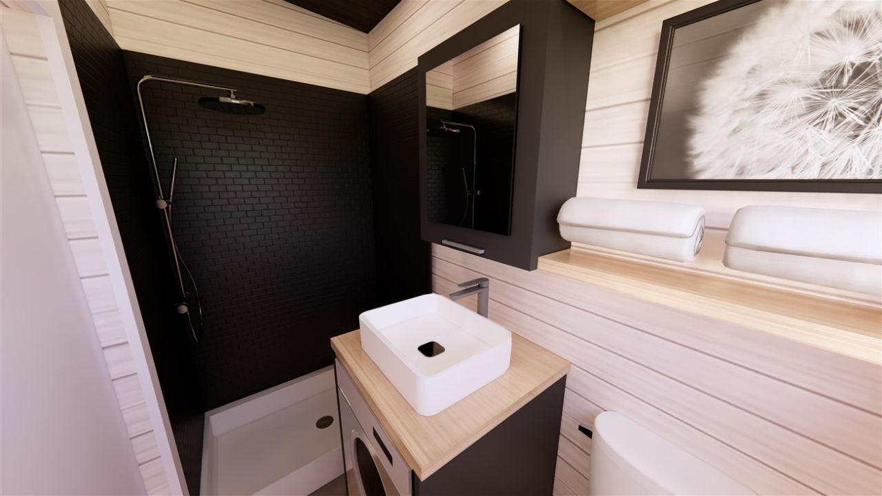 Weekender tiny house by ZeroSquared Tiny Homes