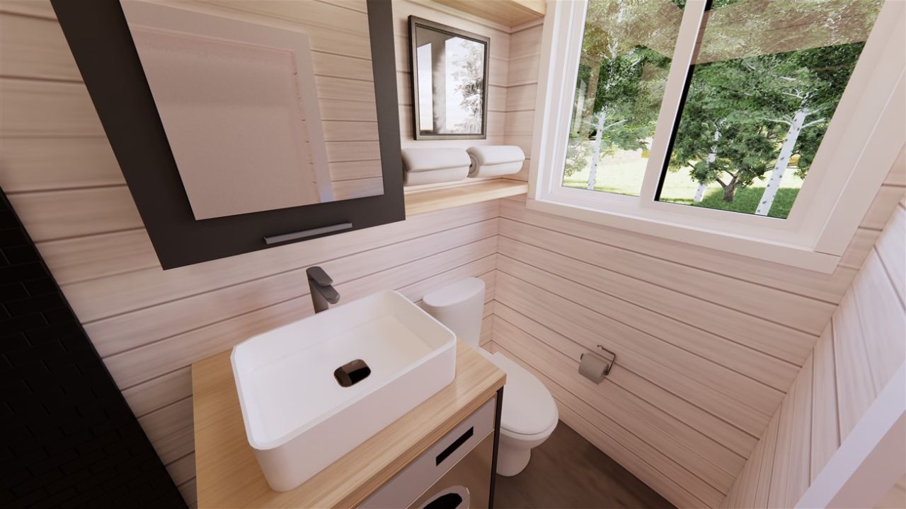 Weekender tiny house by ZeroSquared Tiny Homes