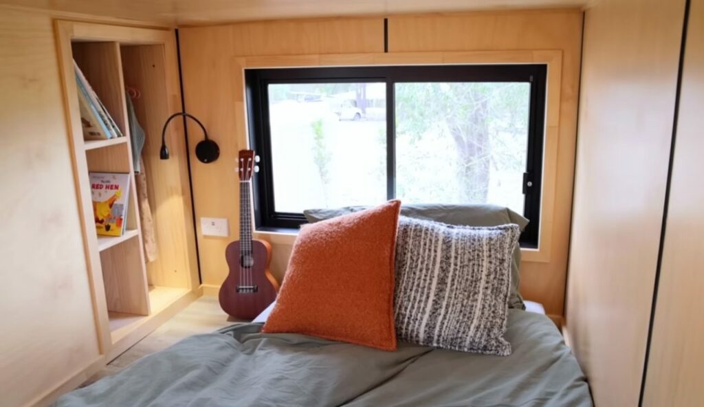 Wildscape Tiny House- Bedroom under living room 1