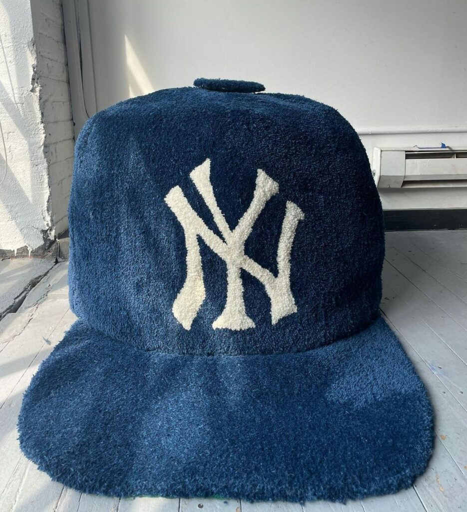 Yankees Cap Gets a Chair Makeover by Phil Panza-1