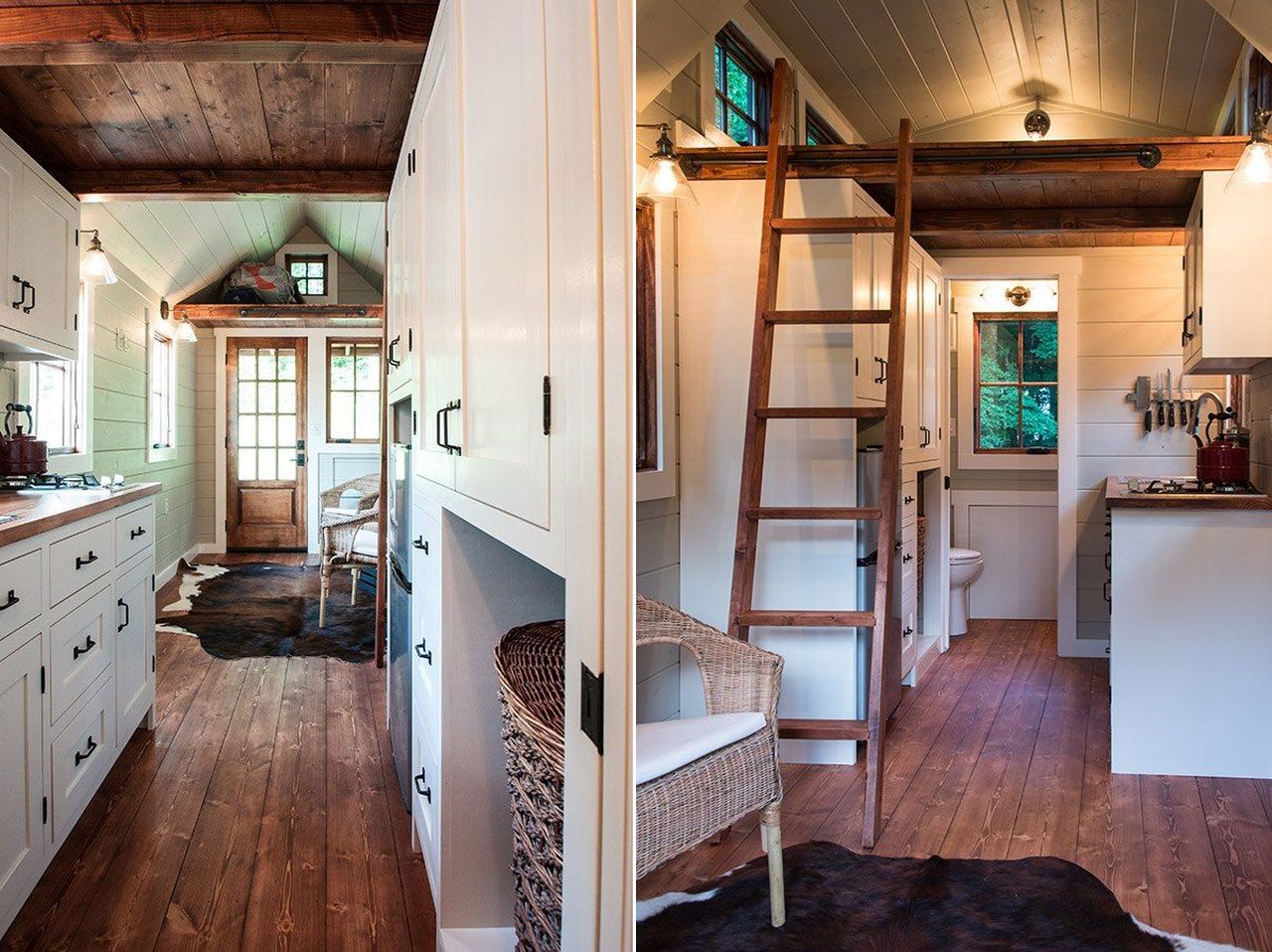 Ynez tiny house interior