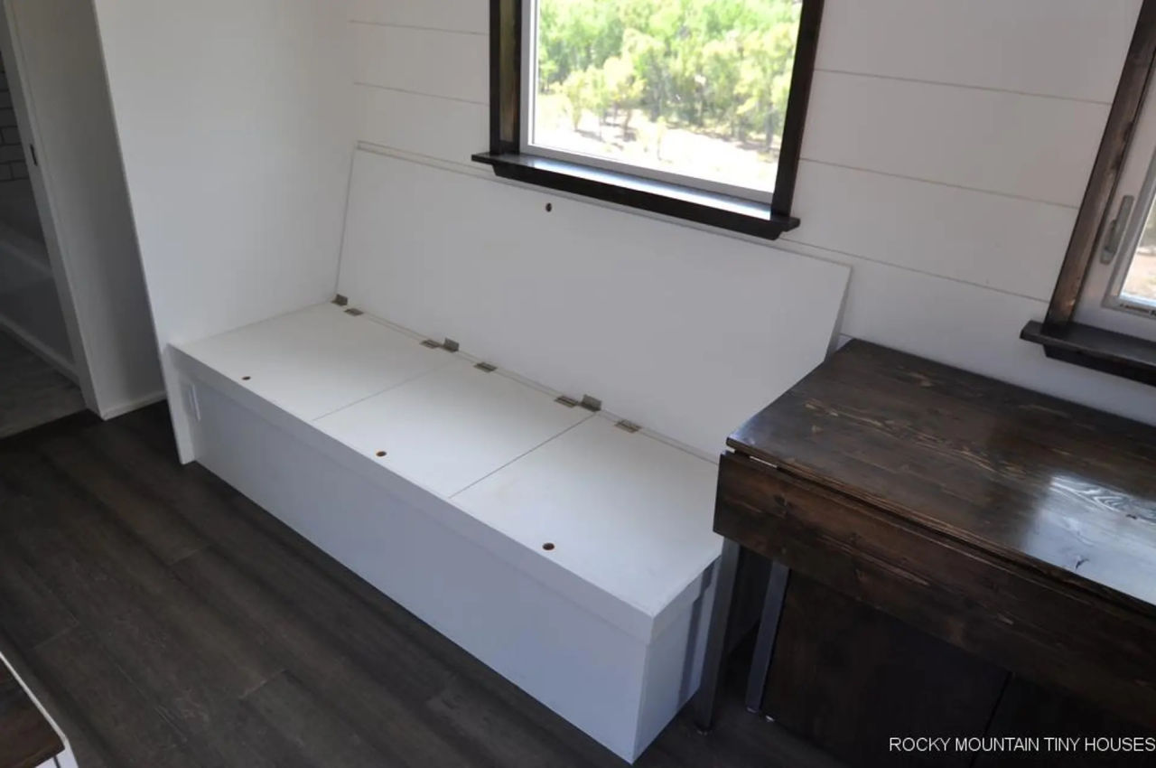 Ad Astra Tiny House-sofa