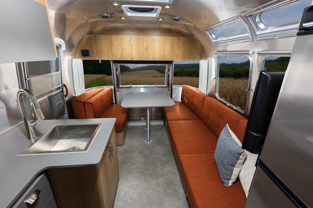 Airstream trade wind off-grid travel trailer