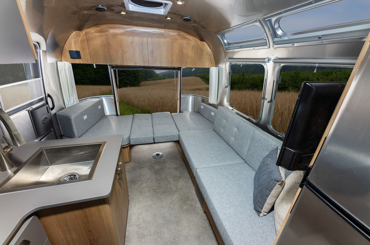 Airstream trade wind off-grid travel trailer