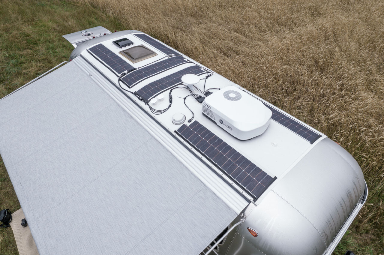 Airstream trade wind off-grid travel trailer