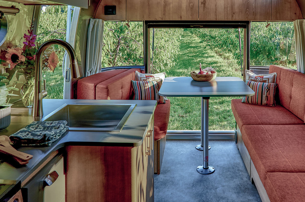 Airstream trade wind off-grid travel trailer