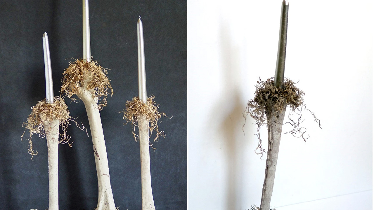 Bone Candlesticks