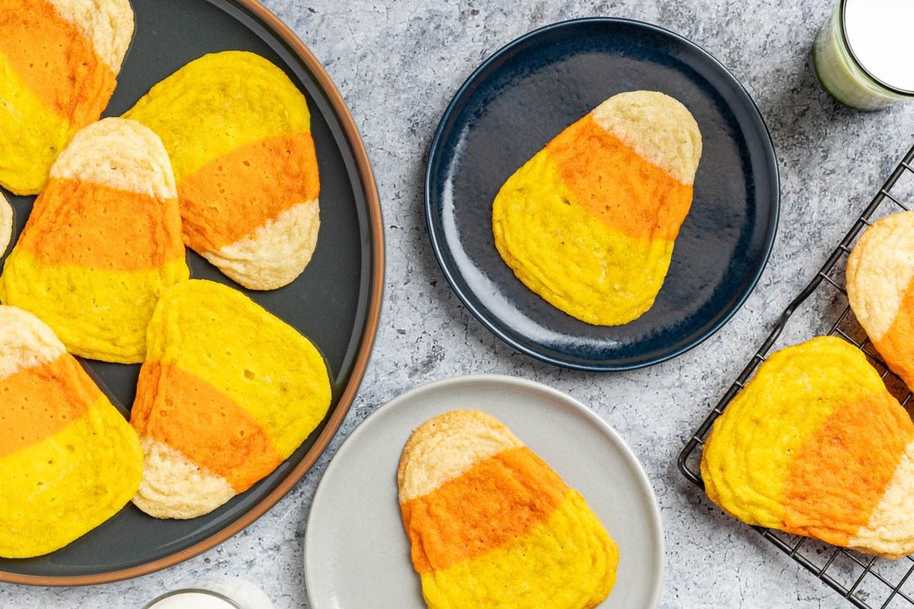Candy Corn Cookies