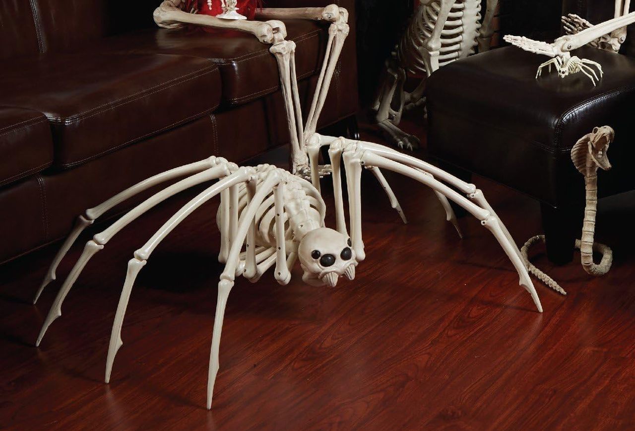 Crazy Bonez Large Skeleton Spider