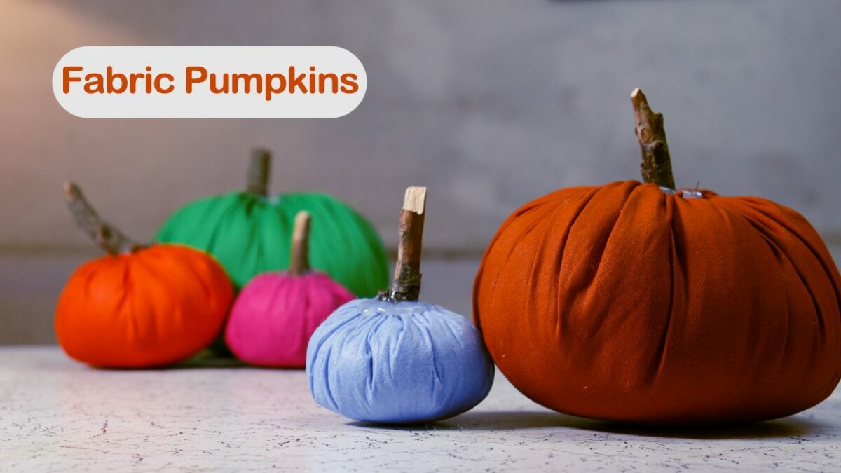 Easy Diy Fabric Pumpkin Tutorial For Fall Halloween Easy Diy Fabric Pumpkin Tutorial For Fall Halloween