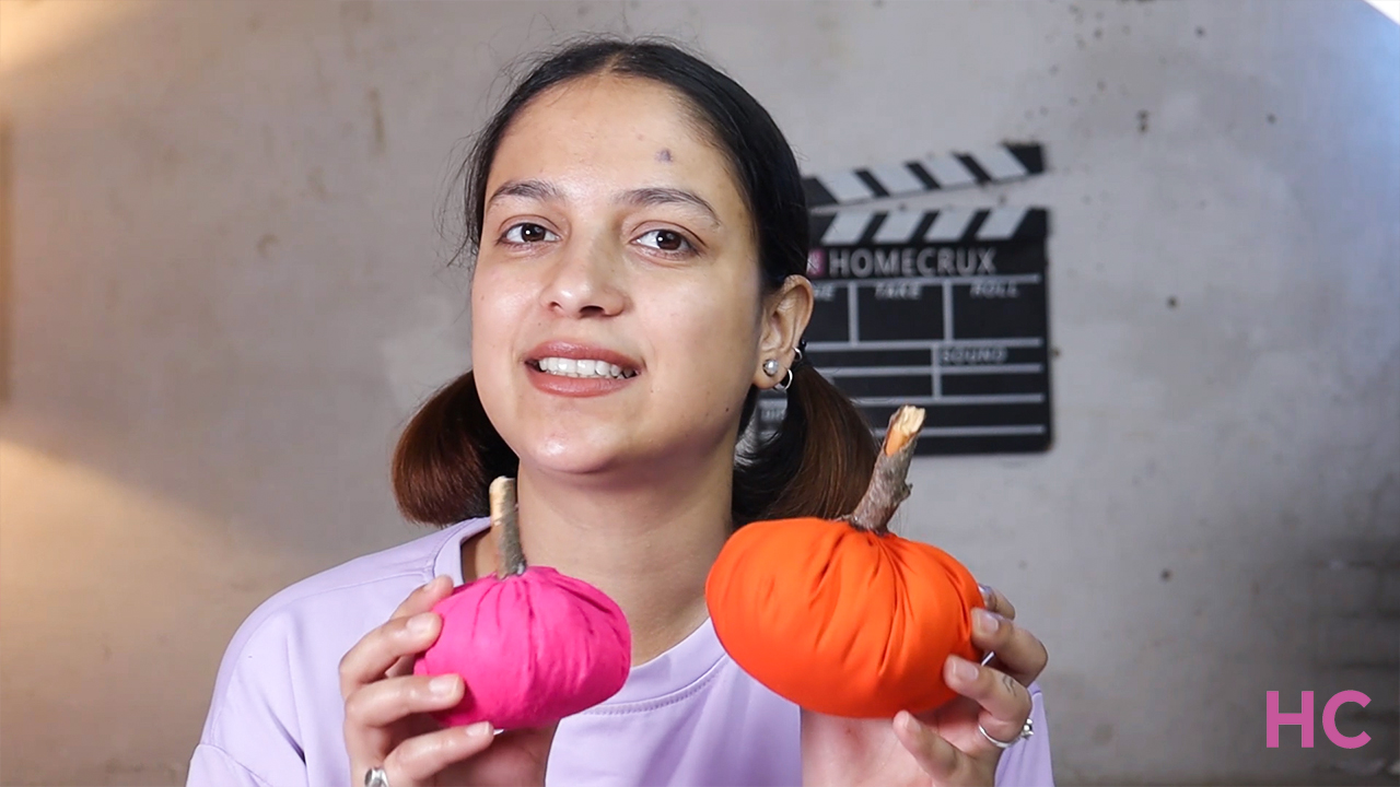 DIY Felt and Fabric Pumpkin Tutorial