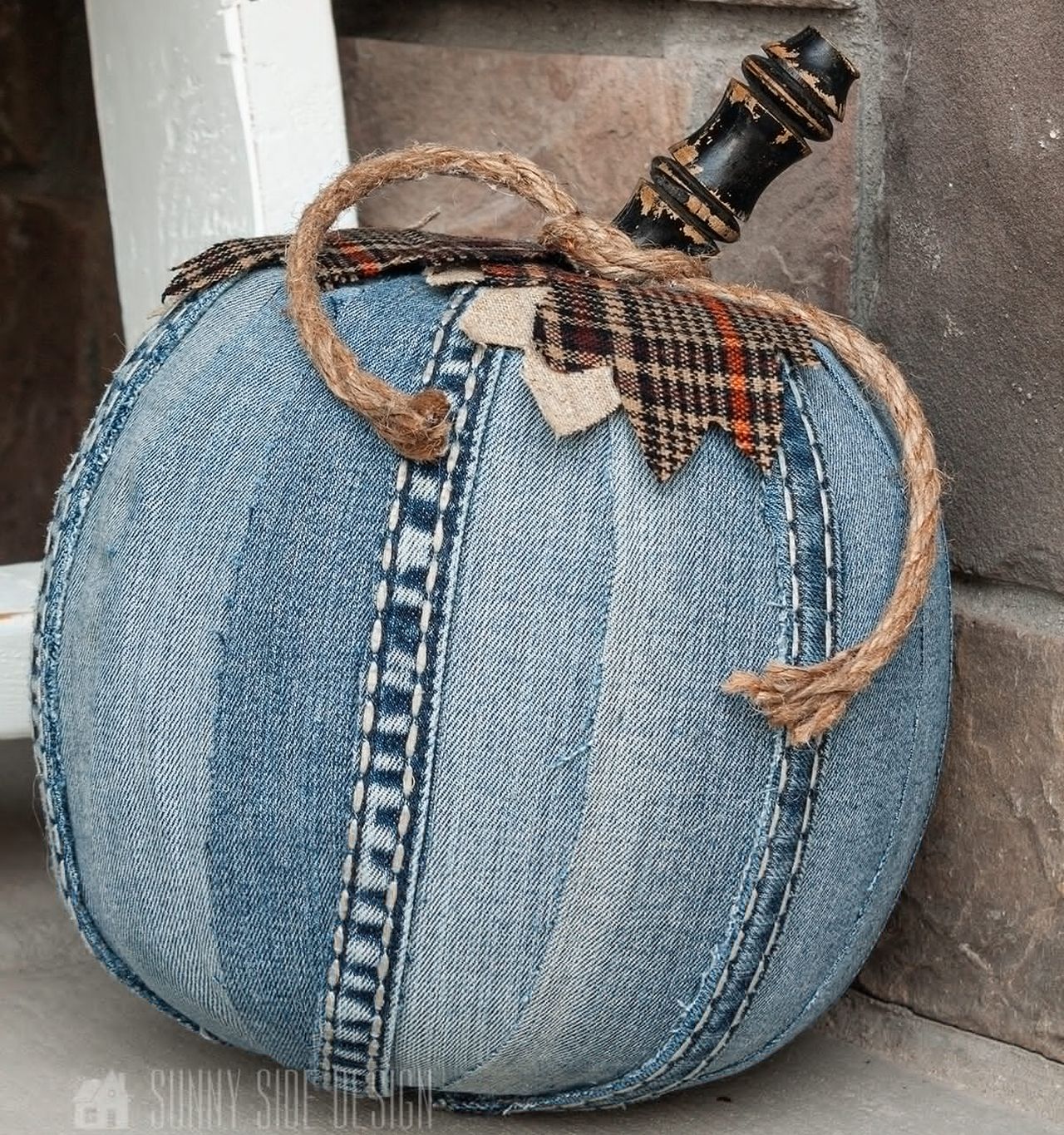 Denim Pumpkin