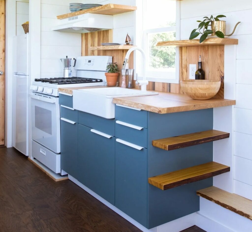 Fern Tiny House - kitchen