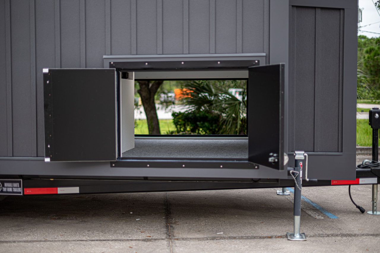 Finale Tiny House - External storage under living room -1