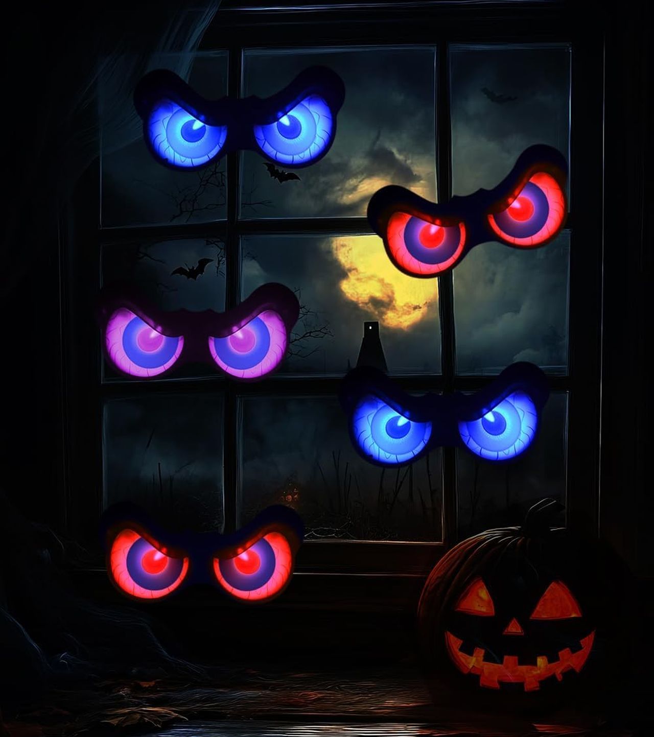 Flashing LED Eye Lights