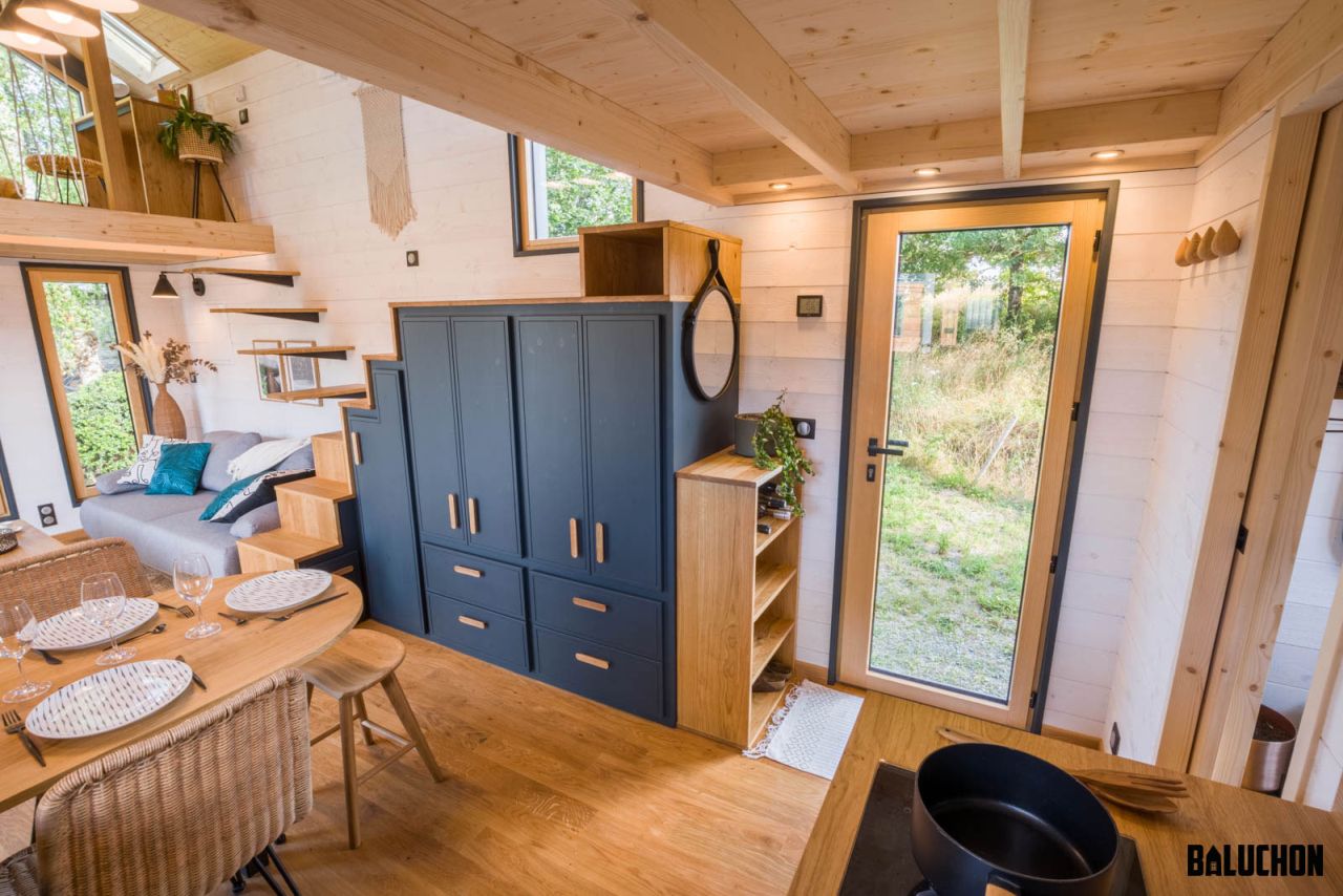 Gaia tiny house by Baluchon