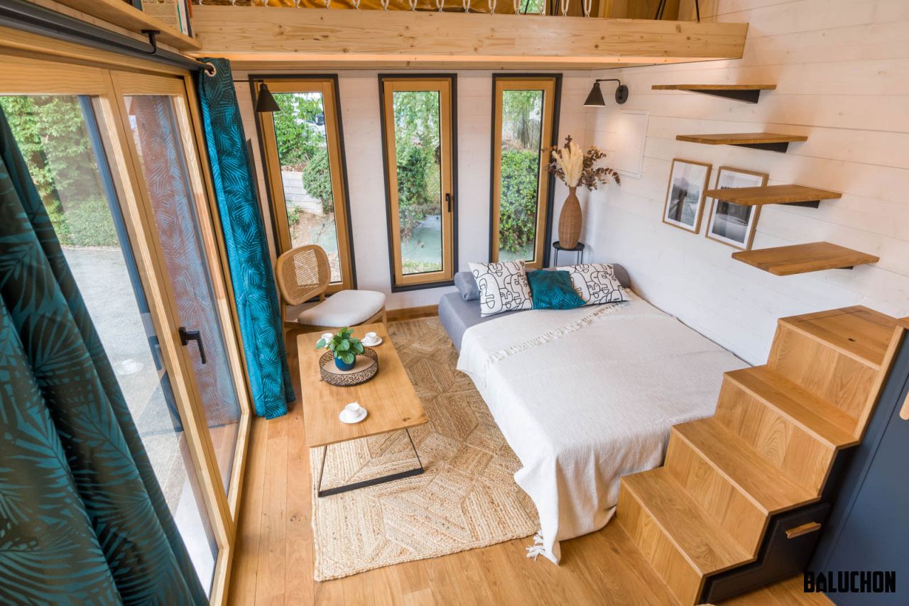 Gaia tiny house by Baluchon