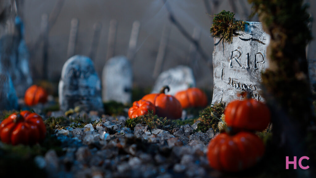 Graveyard halloween decoration 2023