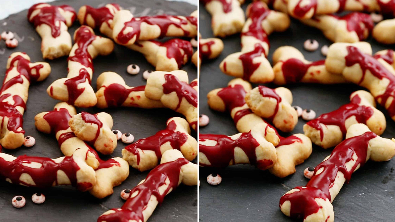 Halloween Bone Cookies