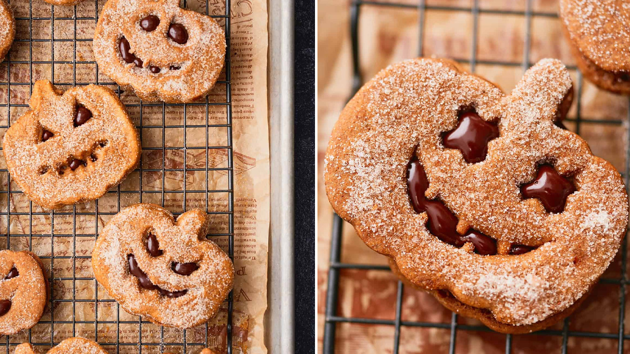 Halloween Pumpkin Cookies